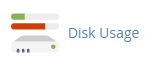 cPanel Disk Usage