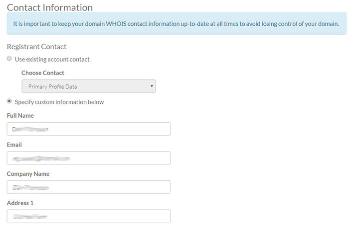 Whois Details