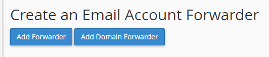 Add Forwarder